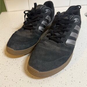 adidas Men's Black Suede Sneakers